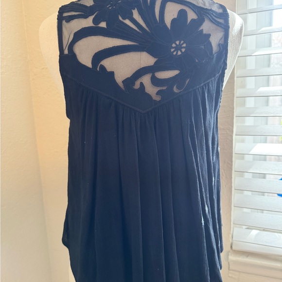 Free People western romance mesh top - Picture 3 of 5